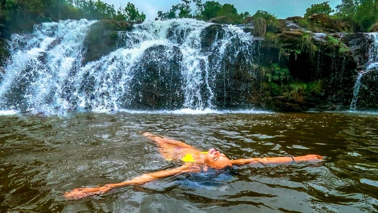 Glaura (N&iacute;vel F&aacute;cil): Cachoeira das Pedras, Cachoeira da Candeia e Po&ccedil;o Para&iacute;so
